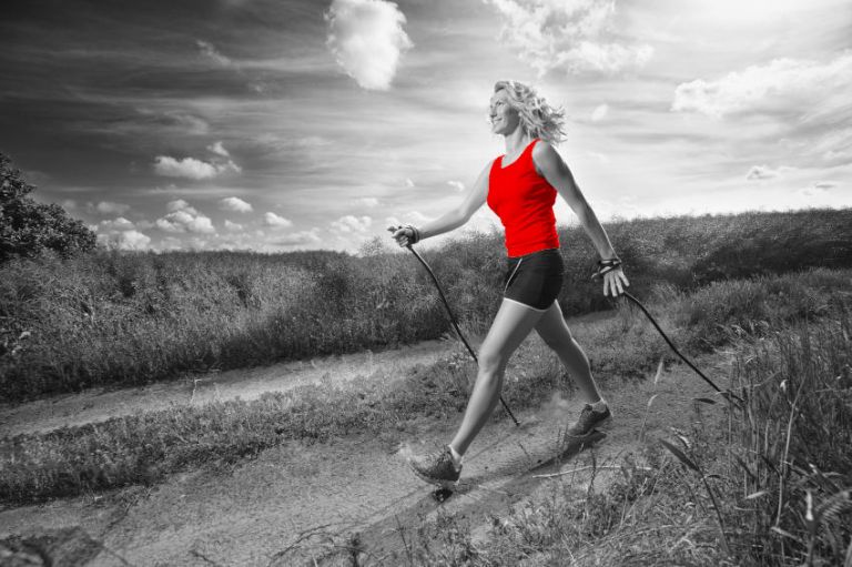 Nordic Walking ein richtiger Ganzkörpersport wenn man es richtig macht