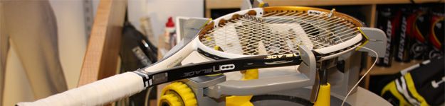 Nur mit der richtigen Bespannung kann dein Schlag in Perfektion enden